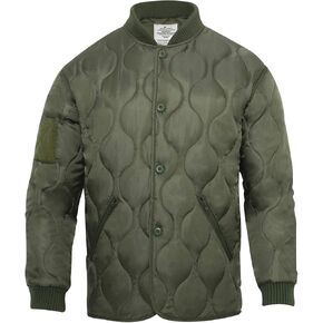 Rothco 19775 Quilted Woobie Jacket Color : Olive Drab,Size : M