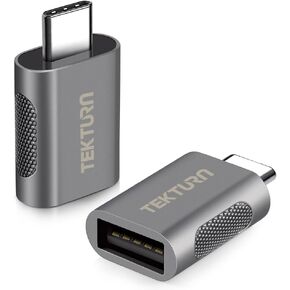 USB C Male to USB Female Adapter (2 Pack), USB 3.1 with 5Gbps Speed, Thunderbolt to Type A OTG Converter, Works with All Major Brands laptops, Tablets and Phones in Kuwait