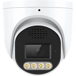 4K 8MP PoE IP Camera, Turret Dome Security Camera Outdoor Indoor with Mic/Audio, Smart Color Night Vision, Human & Vehicle Detection, Wide Angle 2.8mm Lens, IP66 Waterproof, Compatible with Hikvision