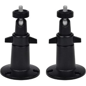 2pack Adjustable Wall Metal Bracket for Arlo Pro/Pro2/Pro3/Pro4/Ultra 2,Universal Mounting ​Bracket Compatible with Blink Indoor/Outdoor 4th,Blink XT2 and Blink XT & with Ring Stick Up Cam Battery