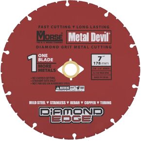 MK Morse CSD7000C Diamond Circular Saw, 7" Diameter, 7/8" KO Arbor