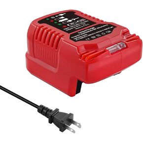 EID Mini Charger Fit for Milwaukee 18V M18 Battery Replace for M18 Charger, for XC Series Battery 48-11-1852 48-11-1840, 48-11-1815, 48-11-1820 (Not for 12V)