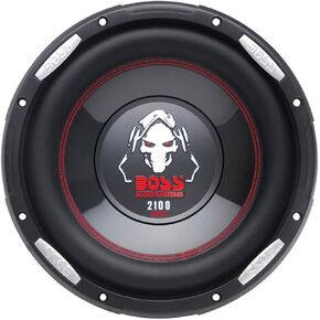 BOSS Audio Phantom 10" 2100W DVC 4-Ohm Deep Bass Car Subwoofer | P106DVC