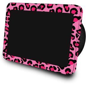 Skin Compatible with Amazon Echo Show 8 (3rd Gen, 2023) - Pink Leopard - Premium 3M Vinyl Protective Wrap Decal Cover - Easy to Apply | Crafted in The USA by MightySkins