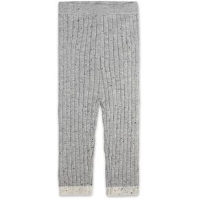 7AM Baby Leggings for Toddlers - Hug Me Collection All Day Comfort Unisex Kids Pants, Cotton Ribbed Knit Design | Ultra Soft