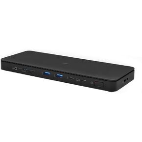 Monoprice 13‑in‑1 Thunderbolt 4 Dual-HDMI Docking Station, Up to Single 8K Or Dual 4K @ 60 HZ (HDMI 2.0) External Displays, Compatible with Windows and MacOS