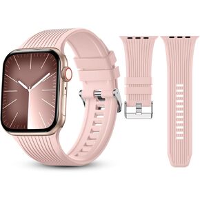 سوار Odbeai الرياضي الكلاسيكي متوافق مع Apple Watch Ultra 2/Ultra Band، متوافق مع أحزمة ساعة Apple للرجال والنساء 49 مم 46 مم 45 مم 44 مم 42 مم، حزام متين ناعم لسلسلة iWatch Band SE 10 9-1