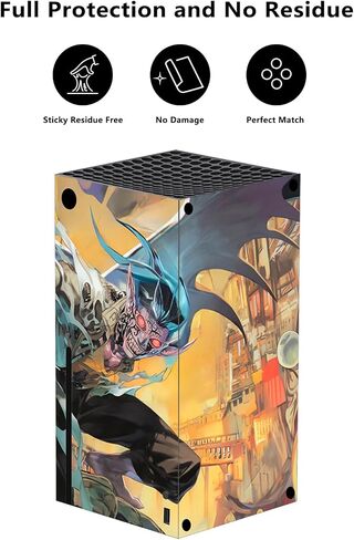PlayVital Bat Demon Custom Vinyl Skins for Xbox Core Wireless Controller, Wrap Decal Cover Stickers for Xbox Series X Console Controller in Saudi Arabia