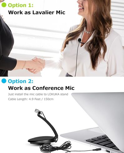 PC USB Microphone, Podcast Condenser Mic with Foldable Tripod Mute Switch for Streaming, Gaming, Podcasting, Recording, Chatting, Twitch, YouTube, on Computer, Laptop, PS4/5 Plug & Play in Saudi Arabia