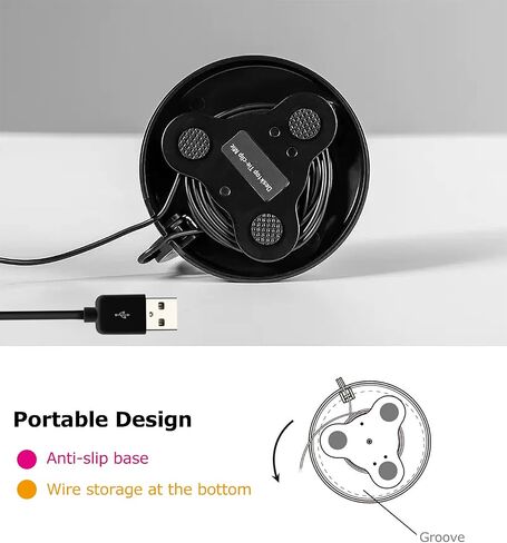 PC USB Microphone, Podcast Condenser Mic with Foldable Tripod Mute Switch for Streaming, Gaming, Podcasting, Recording, Chatting, Twitch, YouTube, on Computer, Laptop, PS4/5 Plug & Play in Saudi Arabia