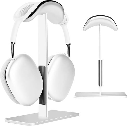 AirPods max Stand with Sleep Mode, Headphone Stand for Desk, Aluminum, Anti-Slip Base, ABS Protection, Anti-Scratch Touch Surface (Black) in Saudi Arabia