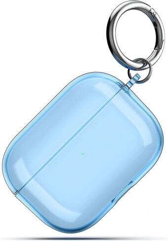 ULAK Compatible with Airpods Pro Case 1st Generation Clear with Keychain in Kuwait