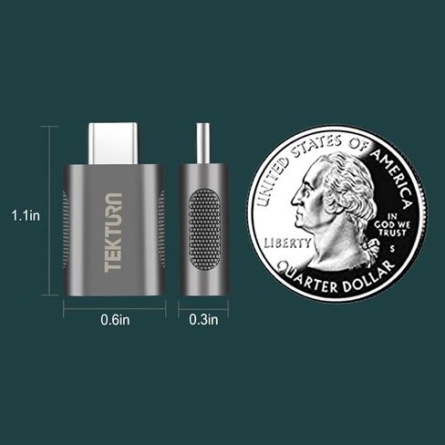 USB C Male to USB Female Adapter (2 Pack), USB 3.1 with 5Gbps Speed, Thunderbolt to Type A OTG Converter, Works with All Major Brands laptops, Tablets and Phones in Kuwait