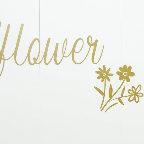 A Little Wildflower is on The Way Baby Shower Party Decal Sign - Flower Baby Shower Decoration,Floral Theme Gender Reveal Girl or Boy Baby Shower Decal Sign (Wildflower Decal) in Saudi Arabia