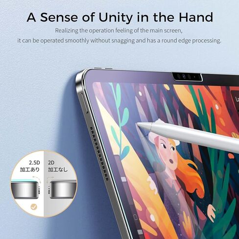 [عبوتان] واقي شاشة مضاد للضوء الأزرق لجهاز iPad Air 6th Gen 11 بوصة M2 2024، واقي شاشة من الزجاج المقوى لجهاز iPad Air11 مع صلابة 9H/خالي من الفقاعات/مضاد للوهج in Kuwait