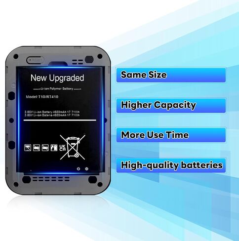 بطارية T10، بطارية بديلة 4600 مللي أمبير في الساعة لجهاز Franklin T10 Mobile Hotspot V635061P RT410/T10، 2024 بطارية ليثيوم أيون مطورة عالية السعة in Kuwait