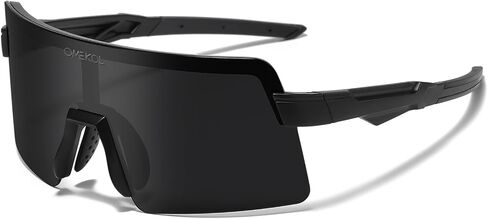 OMEKOL Two Sizes For Adults and Youth Polarized Sunglasses Men Women Outdoor Sport Baseball Glasses UV400 Cycling Eyewear (AP9) in Saudi Arabia