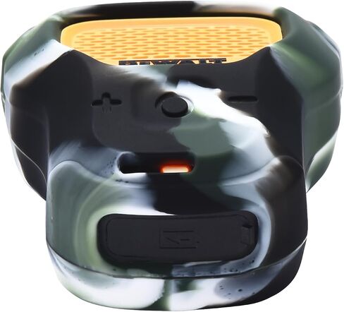 حافظة واقية من السيليكون، مناسبة لمكبر الصوت DEWALT/Deway القابل للارتداء، مكبر صوت صغير يعمل بتقنية البلوتوث، أسود ومموه، ضروري للعمل أثناء السفر في الهواء الطلق (مموه) in Kuwait
