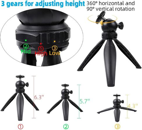 Magnetic Phone Tripod Mount Adapter with 1/4"-20 Hole Compatible with MagSafe for iPhone 15 14 13 12 Plus Pro Max Mini Series,Magsafe Case, Selfie Stick in Saudi Arabia