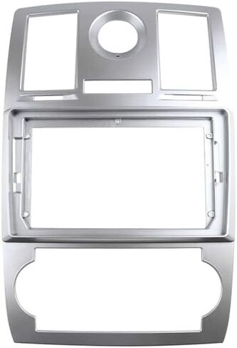 YuYue ستيريو السيارة الإلكترونية 9 بوصة شاشة كبيرة فآسيا الإطار محول لكرايسلر 300C 2005-2007 2Din داش الصوت المناسب لوحة طقم إطارات in Kuwait