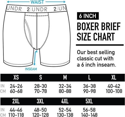 2UNDR Swing Shift Boxer Brief 3 Pack (Tonga/Samoa/Fiji, Small) in Kuwait