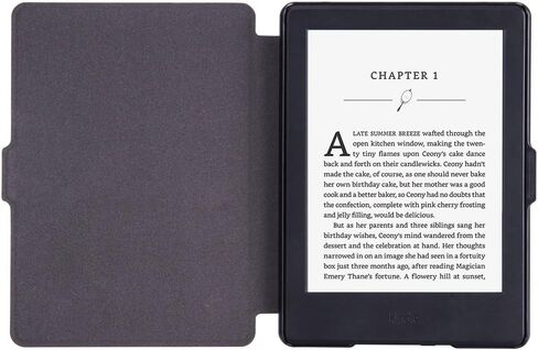 حافظة لجهاز Kindle 8th Gen 2016 [رقم الموديل. SY69JL] (الأبعاد 6.3 × 4.5 × 0.36 بوصة) فقط - غطاء مزود بخاصية التنبيه/النوم التلقائي، للقطط in Saudi Arabia