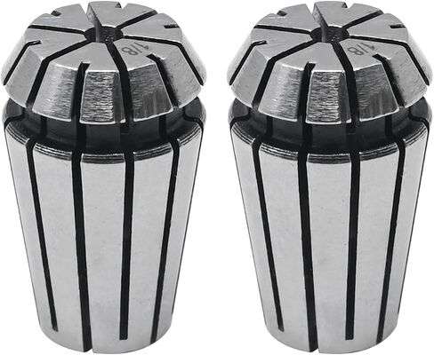 2Pcs ER16 Spring Collet, 1/8" CNC Super Precision Milling Tool for CNC Workholding Engraving & Milling Lathe Tool in Saudi Arabia