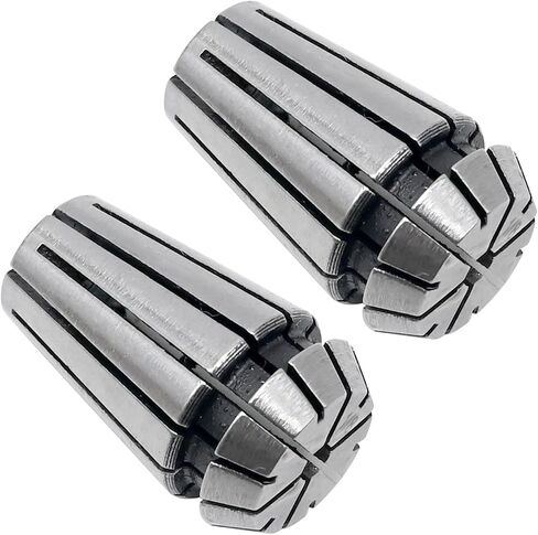 2Pcs ER16 Spring Collet, 1/8" CNC Super Precision Milling Tool for CNC Workholding Engraving & Milling Lathe Tool in Saudi Arabia