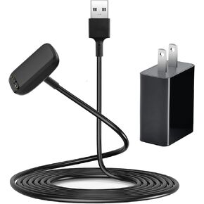 Wall Charger for Fitbit Luxe/Fitbit Charge 5/6, Replacement Charging Cable Compatible with Fitbit Luxe/Fitbit Charge 5/Fitbit Charge 6 Smart Watch, with Wall Charger Plug Adapter