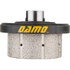 DAMO Z30 90 Degree Diamond Hand Profiler Drum Wheel with 5/8-11 Thread for Granite Concrete Marble Countertop