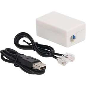 Phone Call Recorder Telephone Line Recording Device Loop Recording RJ11 Interface for Home Office Analogue Phone Lines Support 32GB
