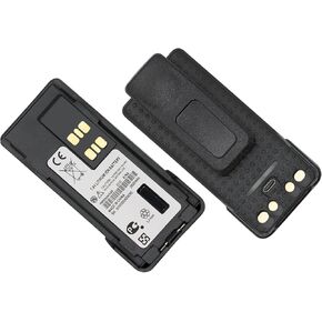 (2PCS) for PMNN4409AR Battery PMNN4409 Battery Charge with USB Type C [2024 New Version] for Motorola PMNN4491 PMNN4491A PMNN4491B PMNN4493 PMNN4448 PMNN4448AR PMNN4488A PMNN4424 PMNN4493A Battery
