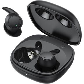 MUSICOZY Bluetooth 5.3 Sleep Earbuds, Wireless Sleep Headphones, Light-Weight in-Ear Buds for Sleeping, IPX6 Waterproof Earbuds for Side Sleepers White Noise Concerts Podcasts Study Focus Men Women