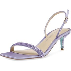 Betsey Johnson Women's Rebel Heeled Sandal