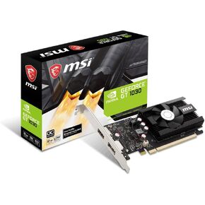 MSI GT 1030 2GD4 LP OC Computer Graphics Cards (Renewed)