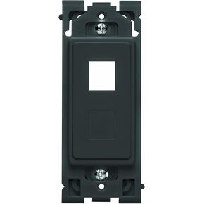 Leviton RE640-NS Renu QuickPort 2-Port Insert with Blank Adapter, Navajo Sand