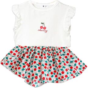 Girls Summer Outfits Toddler Girl Shorts Set Cotton Casual Short Sleeve Shirt and Shorts 2-7T…