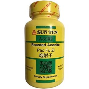 Sun Ten - Roasted Aconite Fu Zi (Pao) Concentrated Granules 50g A3202 by Baicao