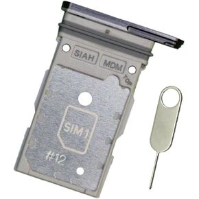 S22 Dual SIM Card Tray PHONSUN Replacement for Samsung Galaxy S22 S901U S901U1 S901 / S22 Plus S906U S906U1 S906 (Phantom Black)