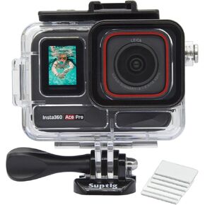 Suptig Waterproof Case, Underwater Case for Insta 360 ace pro accessories, Waterproof 60Meter(196ft)