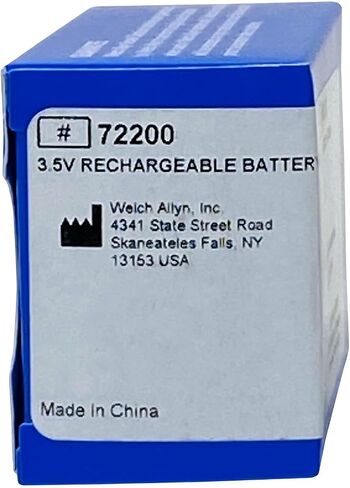 Genuine Welch Allyn 3.5v 72200 Rechargeable Battery (2 Pack) (2 Pack) in Saudi Arabia