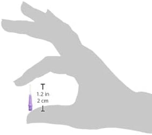 أطراف رمي السهام على شكل حرف L: قلم شفاه ممتاز 30 - طويل جدًا - نقاط رمي السهام ذات طرف ناعم - خيوط 2BA - رمادي in Kuwait