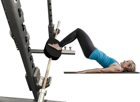 Turns Any Squat Rack into Hip Thrust Machine by SEWD – Hip Thrust Bench Back Pad Fits Olympic Barbell Bar – Multifunctional Workout Pad for Hip Thrust, Bench Press, Plank, Glute Bridge and Push Ups. in Saudi Arabia