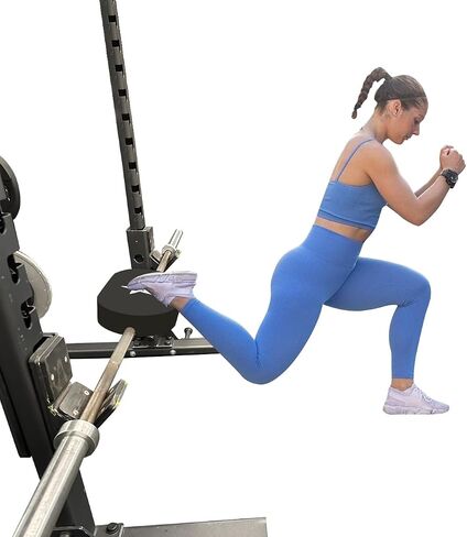 Turns Any Squat Rack into Hip Thrust Machine by SEWD – Hip Thrust Bench Back Pad Fits Olympic Barbell Bar – Multifunctional Workout Pad for Hip Thrust, Bench Press, Plank, Glute Bridge and Push Ups. in Saudi Arabia