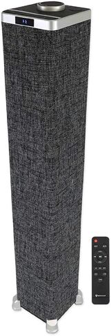 Rockville ONE-Tower All-in-One Tower Bluetooth Speaker System+HDMI/Optical/RCA, Black in Saudi Arabia