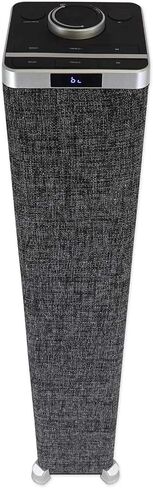 Rockville ONE-Tower All-in-One Tower Bluetooth Speaker System+HDMI/Optical/RCA, Black in Saudi Arabia