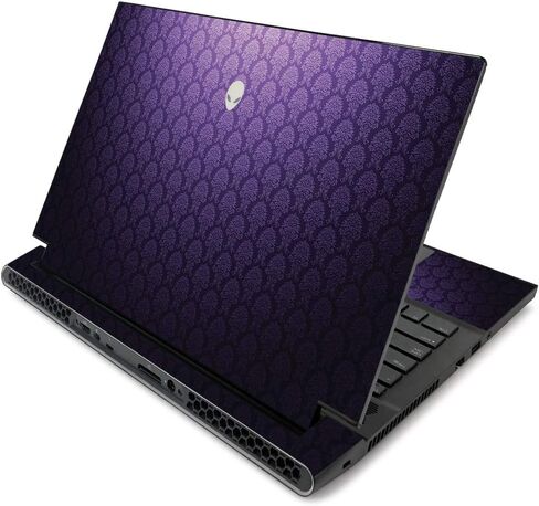 MightySkins Skin for Alienware m17 R2 (2019)-Antique Purple|Protective, Durable, and Unique Vinyl Decal wrap cover|Easy To Apply, Remove and Change Styles | Made in USA (ALWM17R219-Antique Purple) in Saudi Arabia