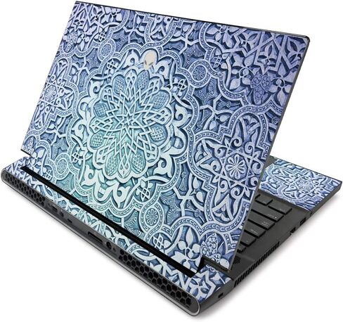 MightySkins Skin for Alienware m17 R2 (2019)-Antique Purple|Protective, Durable, and Unique Vinyl Decal wrap cover|Easy To Apply, Remove and Change Styles | Made in USA (ALWM17R219-Antique Purple) in Saudi Arabia