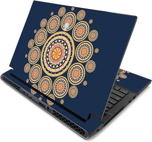 MightySkins Skin for Alienware m17 R2 (2019)-Antique Purple|Protective, Durable, and Unique Vinyl Decal wrap cover|Easy To Apply, Remove and Change Styles | Made in USA (ALWM17R219-Antique Purple) in Saudi Arabia