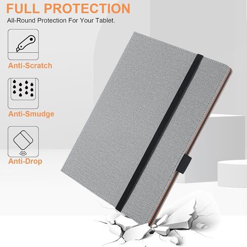 for Remarkable 2 Case with Pen Holder,PU Leather Folio Cover for Remarkable 2 Tablet Case with Hand Strap,Black in Saudi Arabia
